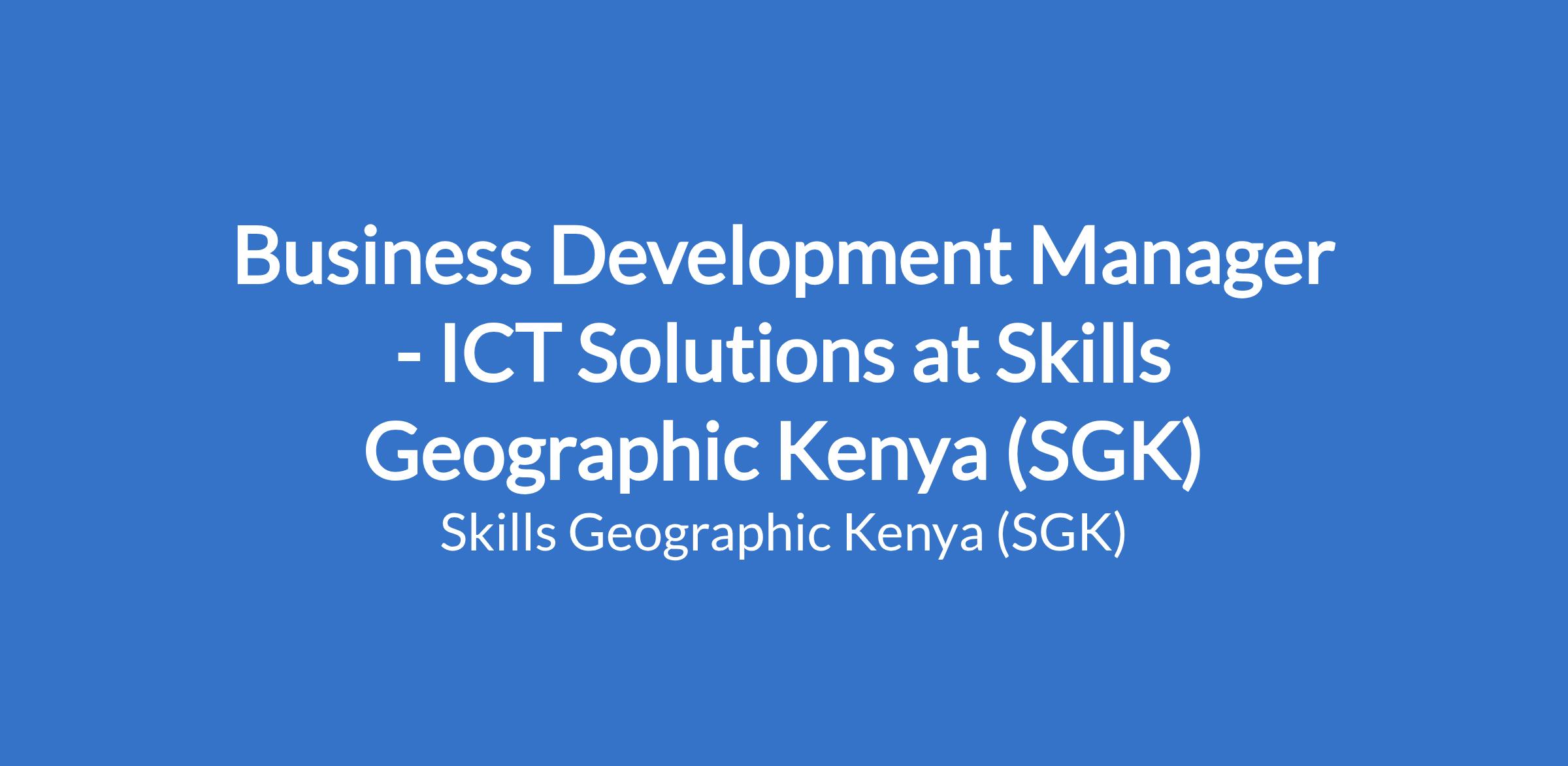 Business Development | FreshTalent Job Board | Africa’s Talent Engine